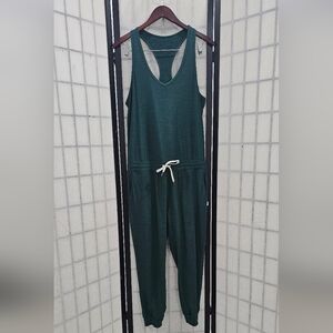 Vuori Forest Green Sleeveless Jumpsuit